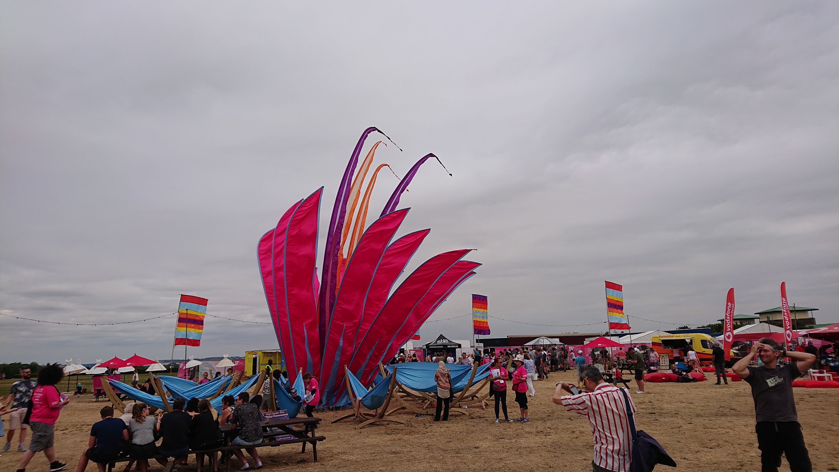 Banners at Milton Keynes International Festival
